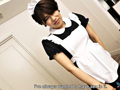 Asiatique, Grosse bite, Sucer une bite, Tromperie, Éjaculation interne, Poilue, Suçant, Nénés