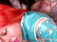 Incredible porn girl Halle Hayes perverted story