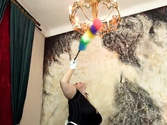 Wohlbeleibte schöne frauen, Blondine, Schwanz, Frau, Hd, Nippel, Erotischer film, Strümpfe