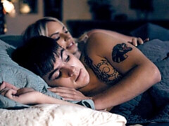 Amateur, Chambre à dormir, Gros cul, Grosse bite, Blonde, Sucer une bite, En levrette, Poilue