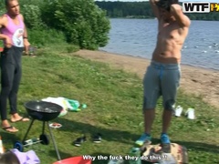 Bruinharig, Universiteit, Groep, Ondergoed, Kousen