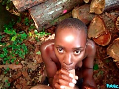 African Ebony Loves Big Cock