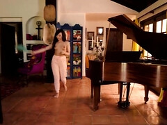 Nana, Plantureuse, Doigter, Embrassement, Chatte, Réalité, Rasée, Nénés