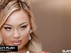 SLAYED Insatiable Kazumi Eats Up Cookie s Delicious Wet Pussy