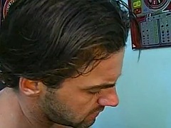 In den arsch, Grosser schwanz, Blasen, Braunhaarige, Europäisch, Hd, Pornostars, Vintage