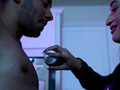 Avery dark-hued and Oliver Davis tryst Night orgy