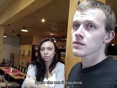 Couple, Cocu, Tchèque, Hd, Argent, Public, Adolescente, Épouse