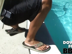 Anaal, Zwart, Zwart, Dik, Reusachtig, Orgasme, Biljart, Slet