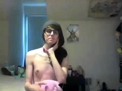 Masturbation, Transsexuelle, Solo, Nénés, Webcam
