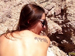 Tir de sperme, En levrette, Hd, Mature, Naturelle, Seins naturels, De plein air, Rugueux