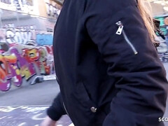 Leie, Grosser schwanz, Verrückt, Schwanz, Deutsch, Hardcore, Öffentlich, Flotter dreier