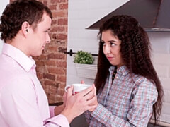 Blasen, Braunhaarige, Hundestellung, Natürlichen titten, Zierlich, Dürr, Jungendliche (18+), Titten