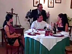 Blonde, Plan cul à trois, Rétro ancien