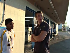 Anaal, Grote lul, Zwart, Pijpbeurt, Zwart, Homo, Interraciaal