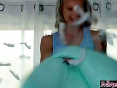 Twistys - Small teens Alex De La FLor and Arya Fae have a Slumber Party