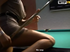 Anaal, Bruinharig, Sperma in gezicht, Hakken, Geld, Trio