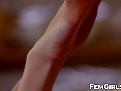 Rondborstig, Europees, Hd, Masturbatie, Klein, Kut duiken, Mager, Tieten likken