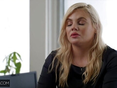 Chica, Verga grande, Tetas grandes, Rubia, Mamada, Tetona, Estilo perrito, Trio