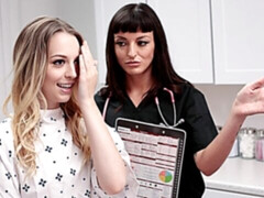 Grote lul, Pijpbeurt, Hondjeshouding, 1 man 2 vrouwen, Natuurlijke tieten, Mager, Tiener, Tieten likken