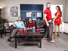 Amerikanisch, Tussi, Grosse titten, Blasen, Hardcore, Hd, Ehemann, Ehefrau