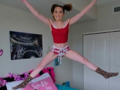 Kont, Blond, Pijpbeurt, Hondjeshouding, Zoenen, Geschoren, Tiener, Tieten likken