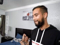 Verga grande, Rubia, Semen en la boca, Corridas, Corridas faciales, Pov