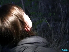 Enthousiasteling, Pijpbeurt, Bruinharig, Bedriegen, Handbeurt, Buiten, Gezichtspunt, Openbaar