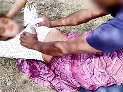 Desi village girl Suman gets fucked hard by big dick in jungle - tight pussy xxx