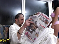 Horny Teen Klaudia Hot Gets Her Pussy Stretched Out By An Old Man