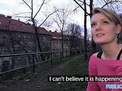 Enthousiasteling, Sperma shot, Buiten, Openbaar, Realiteit