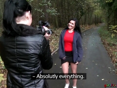 Public Twat Eating Woodland Walk 1 - Girlfriends