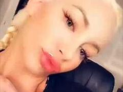 Leie, Asiatisch, Grosse titten, Blondine, Blasen, Masturbation, Solo, Titten