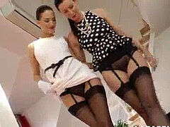 Fingering, oral, highheels