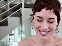 Chica, Pajear, Masturbación, Solo, Juguetes, Esposa