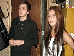 Kont, Grote lul, Pijpbeurt, Bruinharig, Hondjeshouding, Natuurlijke tieten, Mager, Tiener