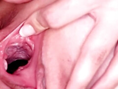 Penetracion con dedos, Besar, Lamidas, Coño, Pelirrojo, Afeitado, Tetas, Juguetes