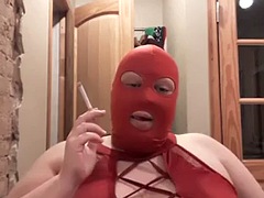 Amateur, Grosse bite, Noire, Gode, Noir ébène, Fumer, Suçant, Nénés