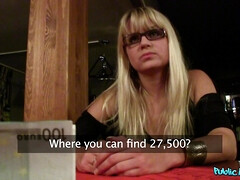 Blonde Takes Stranger's Creampie Behind Her Boyfriend's Back 1