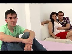 Grosse titten, Hd, Mann mann frau, Schwanger, Rasiert, Spanisch, Flotter dreier, Ehefrau