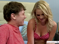 Blond, Sperma, Lul, Hardcore, Hd, Klein, Kut duiken, Tieten likken