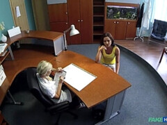 Amateur, Médecin, Doigter, Lesbienne, Infirmière, Chatte, Uniforme, Voyeur