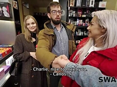 Belleza, Verga grande, Pareja, Cornudo, Primera ves, Hd, Pov, Esposa