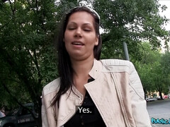 Leie, Arsch, Blasen, Auto, Im freien, Pov, Öffentlich