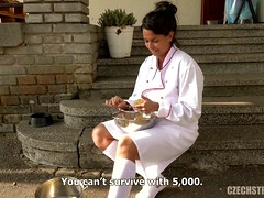 Schwarz, Blasen, Tschechisch, Schwanz, Hardcore, Geld, Pov, Rasiert