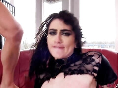 Lydia Black Her double anal invasion Group Sex Satans.mp4