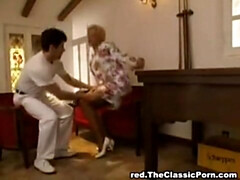 Grosse titten, Blondine, Vintage