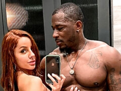 Black boy with a giant pole penetrated a slutty white model Vanna Bardot