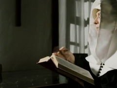 Lesbian nun gets fingered