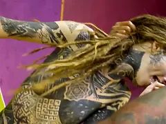 Большой член, Минет, Парочка, В первый раз, Хд, Межрасовый секс, Оргазм, Тату