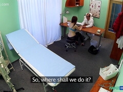 Enthousiasteling, Kont, Rondborstig, Arts, Hardcore, Likken, Kut duiken, Roodharige vrouw